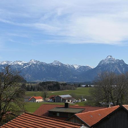Panoramahof Ferienwohnung Hopferau Esterno foto