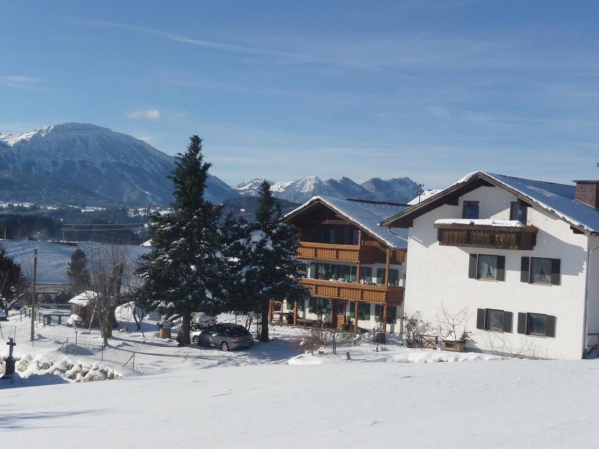 Panoramahof Ferienwohnung Hopferau Esterno foto